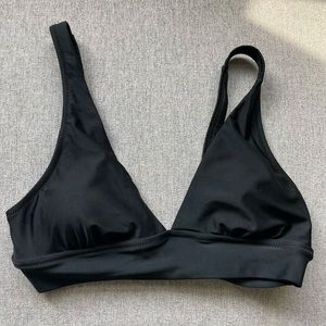 AerieAerie Plunge Longline Triangle Bikini Top